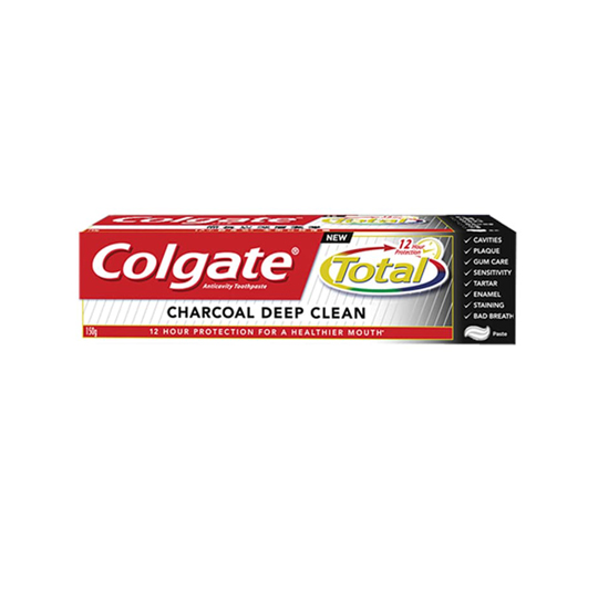 COLGATE TOTAL CHARCOAL 150 GR COLGATE TOTAL CHARCOAL 150 GR