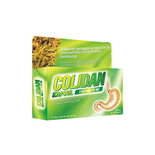 COLIDAN 50 MG 10 KAPSUL COLIDAN 50 MG 10 KAPSUL