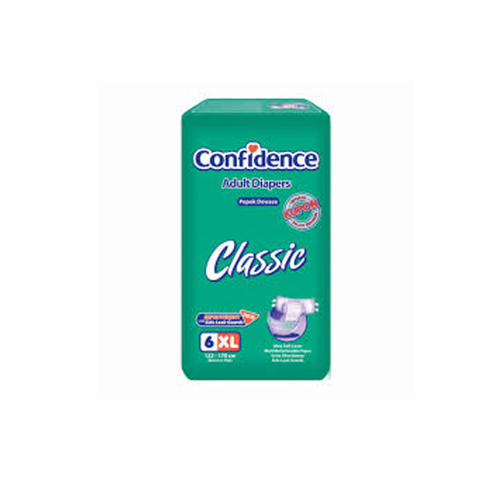 CONFIDENCE ADULT CLASSIC XL 6 PIECES CONFIDENCE ADULT CLASSIC XL 6 PIECES