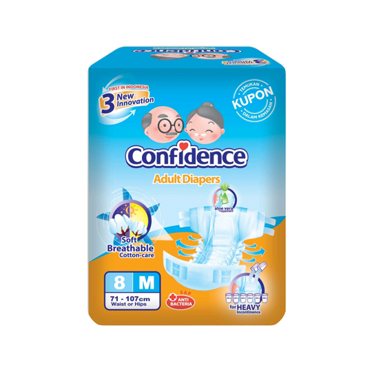Confidence Adult Premium M 8 Pieces Confidence Adult Premium M 8 Pieces