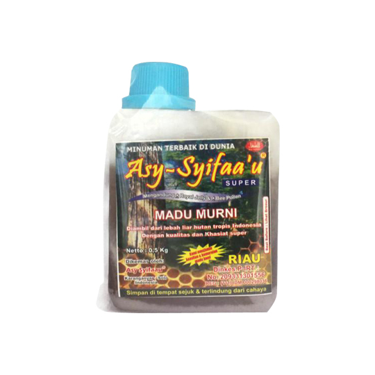 Asy-Syifaa'U Madu Murni 0.5 Kg Asy-Syifaa'U Madu Murni 0.5 Kg
