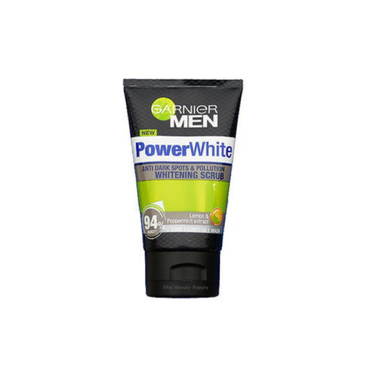 GARNIER MEN POWERWHITE WHITENING SCRUB 100 ML GARNIER MEN POWERWHITE WHITENING SCRUB 100 ML