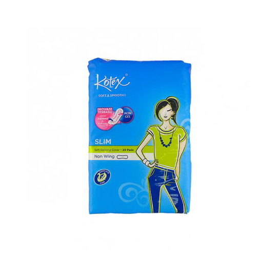 KOTEX SOFT SMOOTH SLIM ISI 20 KOTEX SOFT SMOOTH SLIM ISI 20