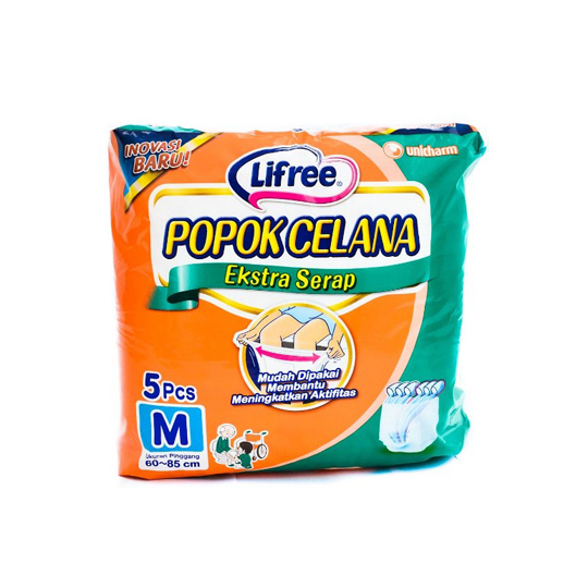 LIFREE POPOK DEWASA CELANA EXTRA SERAP M ISI 5 LIFREE POPOK DEWASA CELANA EXTRA SERAP M ISI 5