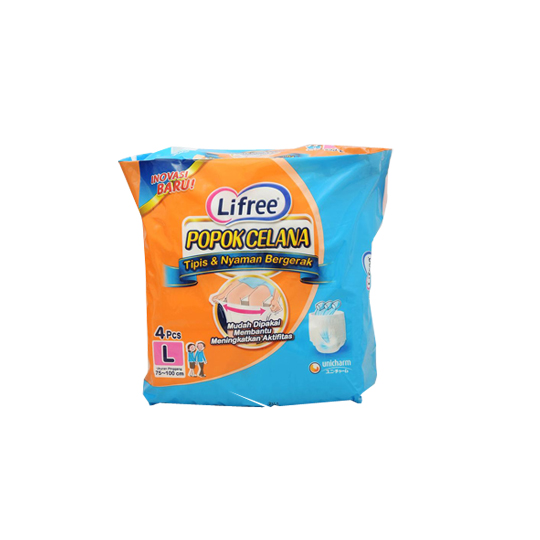 LIFREE POPOK DEWASA CELANA L 4 PIECES LIFREE POPOK DEWASA CELANA L 4 PIECES