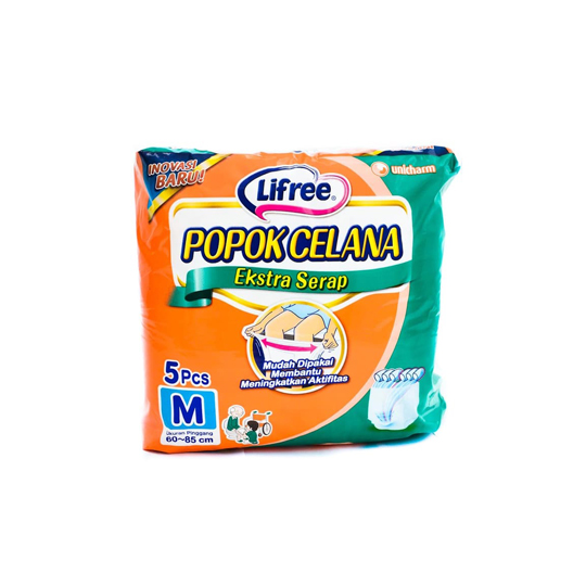 LIFREE POPOK DEWASA CELANA M 5 PIECES LIFREE POPOK DEWASA CELANA M 5 PIECES