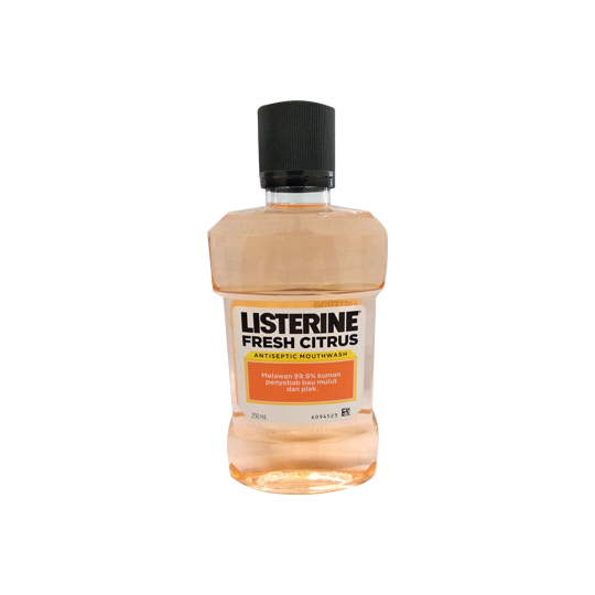 LISTERINE FRESH CITRUS 250 ML LISTERINE FRESH CITRUS 250 ML