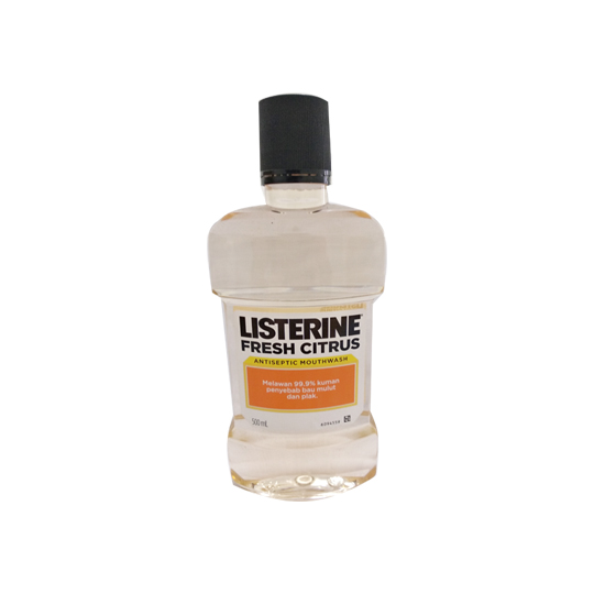 LISTERINE FRESH CITRUS 500 ML LISTERINE FRESH CITRUS 500 ML