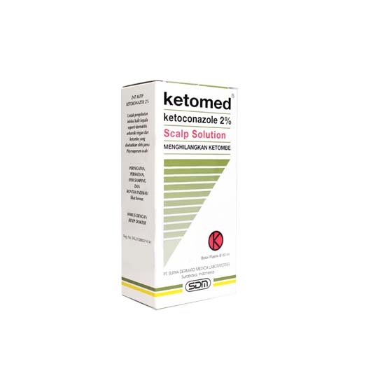 KETOMED 2% SCALP SOLUTION 60 ML KETOMED 2% SCALP SOLUTION 60 ML