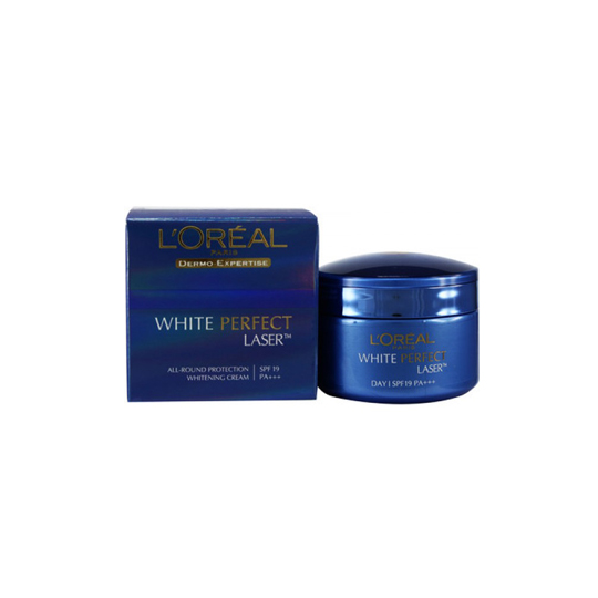 LOREAL WHITE PERFECT LASER DAY CREAM SPF 19 LOREAL WHITE PERFECT LASER DAY CREAM SPF 19