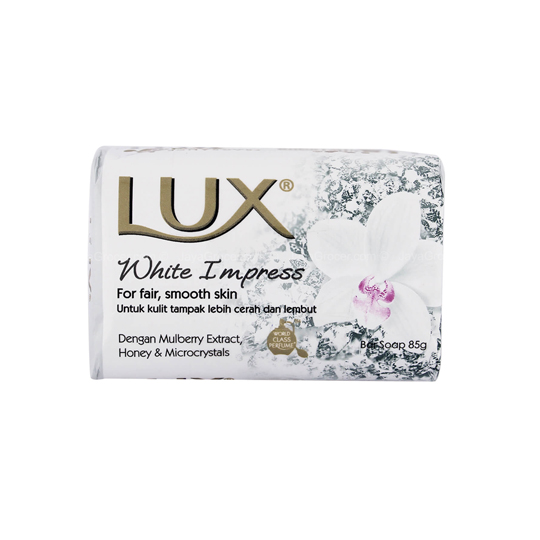 LUX SABUN WHITE IMPRESS 85G LUX SABUN WHITE IMPRESS 85G