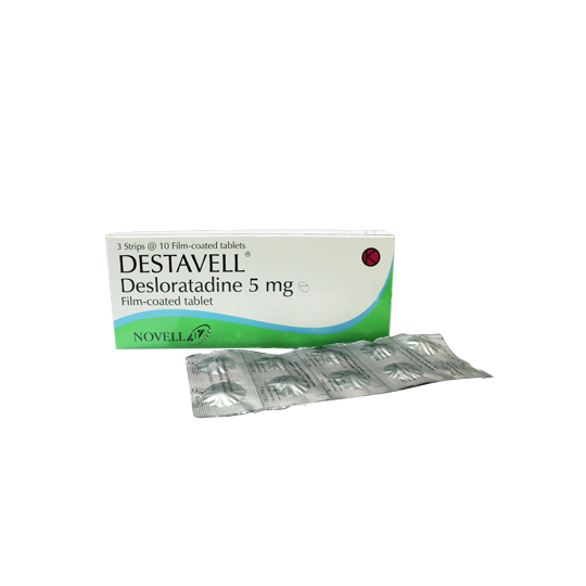 DESTAVELL 5 MG 10 TABLET DESTAVELL 5 MG 10 TABLET