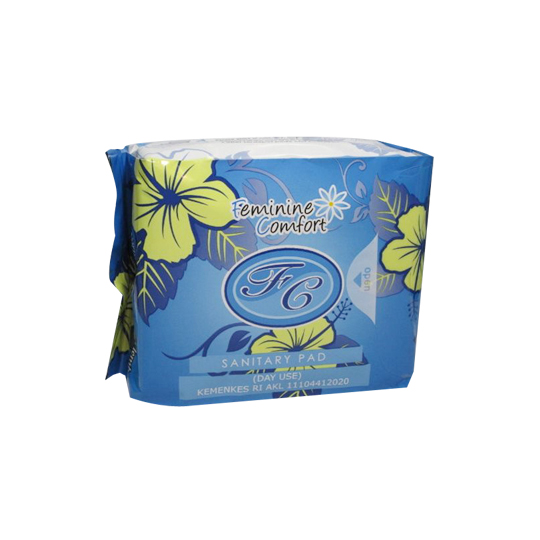 FEMININE COMFORT BIRU ISI 10 PADS FEMININE COMFORT BIRU ISI 10 PADS