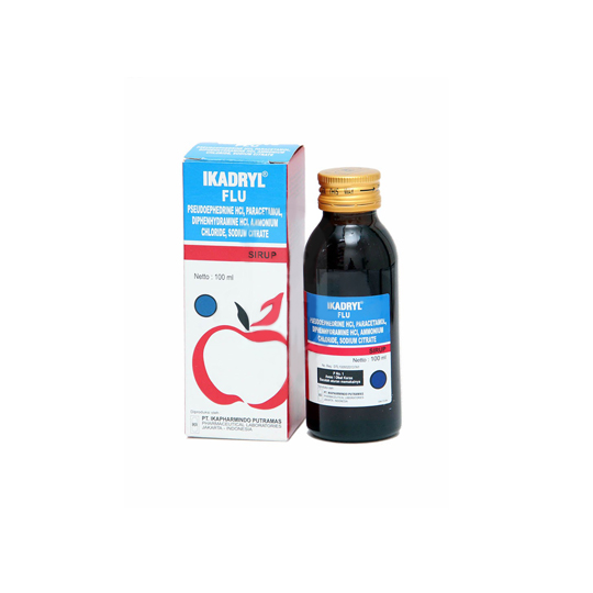 IKADRYL FLU SYRUP 100 ML IKADRYL FLU SYRUP 100 ML
