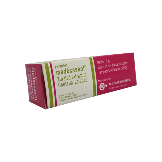 MADECASSOL POWDER 5 GR MADECASSOL POWDER 5 GR