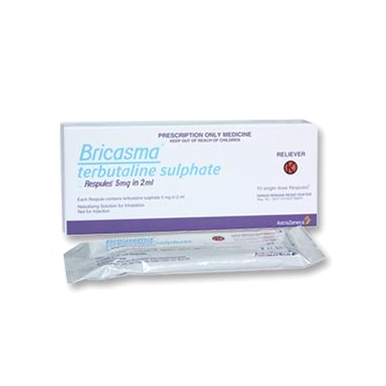BRICASMA INHALER 5 MG 5 RESPULES BRICASMA INHALER 5 MG 5 RESPULES