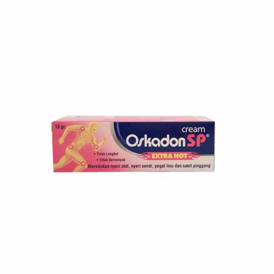 Oskadon SP Cream Extra Hot 15 g - Kegunaan, Efek Samping, Dosis dan ...