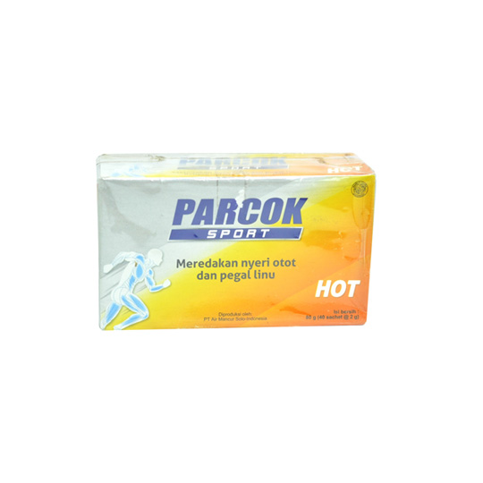 PARCOK SPORT HOT SACHET 2 GR PARCOK SPORT HOT SACHET 2 GR