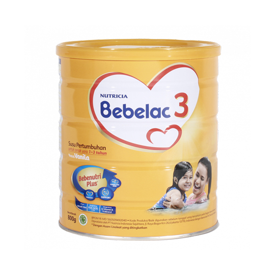 BEBELAC 3 RASA VANILA 800 GR BEBELAC 3 RASA VANILA 800 GR
