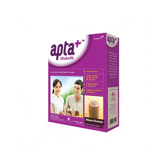APTA+ GLUKOFIT BELGIAN CHOCOLATE 180 G APTA+ GLUKOFIT BELGIAN CHOCOLATE 180 G