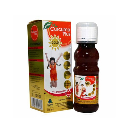 CURCUMA PLUS GOLD STRAWBERRY 100 ML CURCUMA PLUS GOLD STRAWBERRY 100 ML