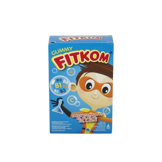 FITKOM GUMMY VITAMIN BLUE 5 SACHET FITKOM GUMMY VITAMIN BLUE 5 SACHET