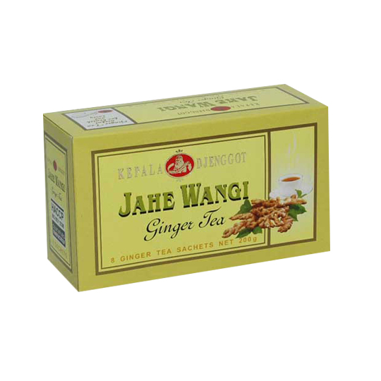 KEPALA DJENGGOT TEH JAHE WANGI 8 KANTONG KEPALA DJENGGOT TEH JAHE WANGI 8 KANTONG