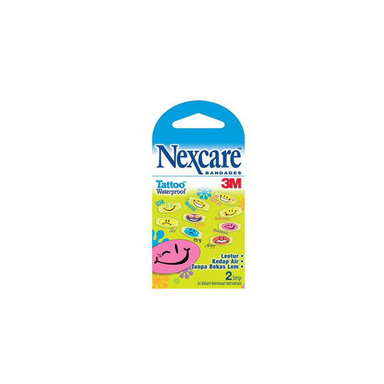 NEXCARE BANDAGE TATOO WATERPROOF 2 LEMBAR NEXCARE BANDAGE TATOO WATERPROOF 2 LEMBAR