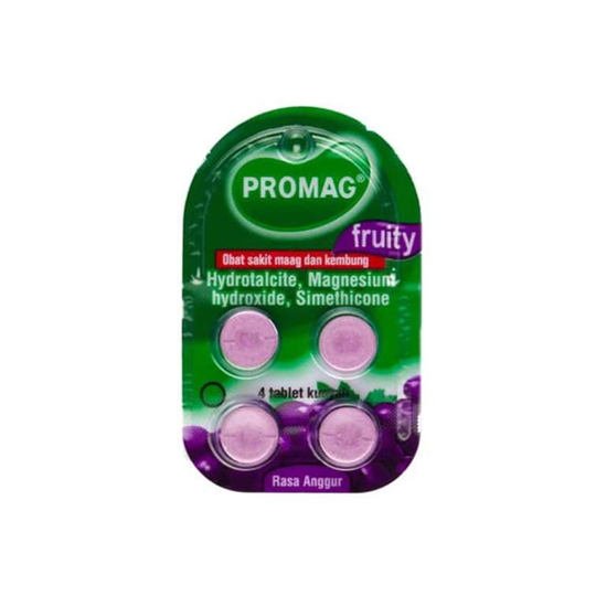 PROMAG FRUITY ANGGUR 4 TABLET PROMAG FRUITY ANGGUR 4 TABLET