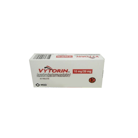 VYTORIN 10 MG/20 MG 10 TABLET VYTORIN 10 MG/20 MG 10 TABLET