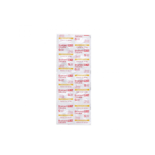 Brainact 500 mg 10 Tablet Brainact 500 mg 10 Tablet