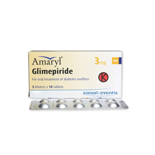 AMARYL 3 MG 10 TABLET AMARYL 3 MG 10 TABLET