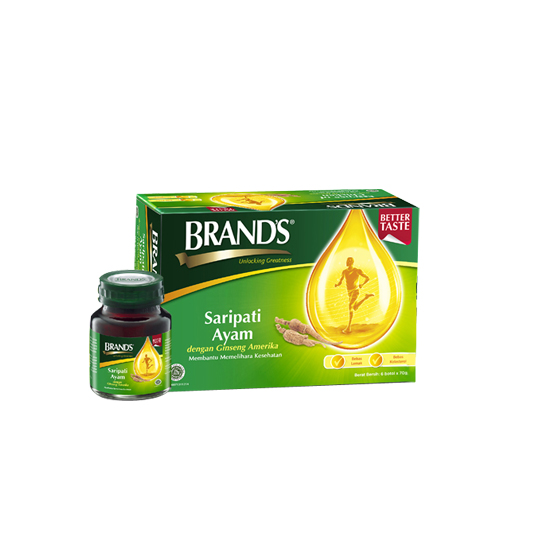 BRAND'S ESSENCE OF CHICKEN WITH AMERICAN GINSENG 6 BOTOL BRAND'S ESSENCE OF CHICKEN WITH AMERICAN GINSENG 6 BOTOL