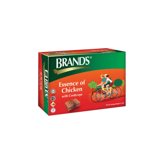 BRAND'S ESSENCE OF CHICKEN WITH CORDYCEPS 6 BOTOL BRAND'S ESSENCE OF CHICKEN WITH CORDYCEPS 6 BOTOL