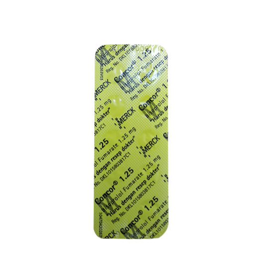 CONCOR 1.25 MG 10 TABLET CONCOR 1.25 MG 10 TABLET