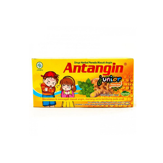 ANTANGIN JUNIOR HONEY MINT 5 SACHET ANTANGIN JUNIOR HONEY MINT 5 SACHET