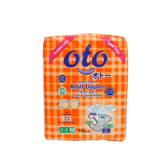 OTO ADULT DIAPERS M 10 PIECES OTO ADULT DIAPERS M 10 PIECES