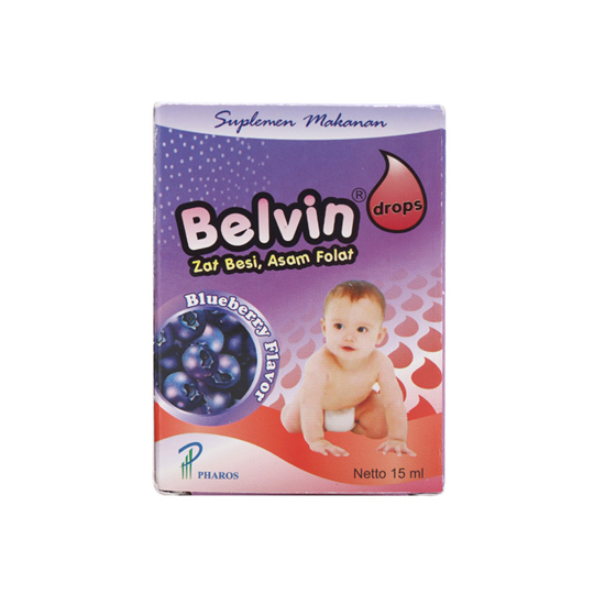BELVIN DROPS BLUEBERRY 15 ML BELVIN DROPS BLUEBERRY 15 ML