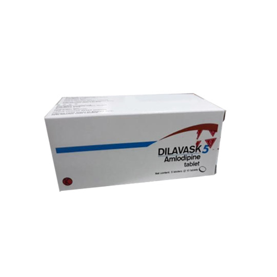 DILAVASK 5 MG 10 TABLET DILAVASK 5 MG 10 TABLET