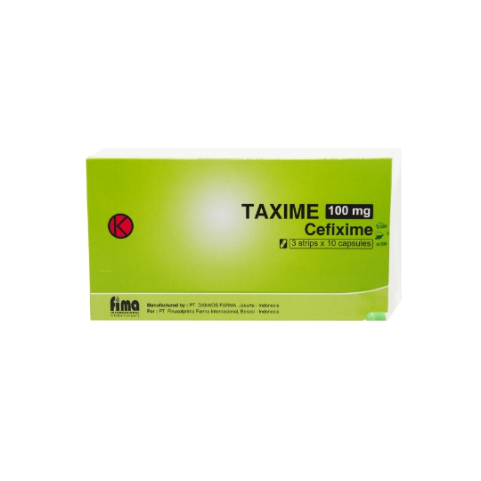 TAXIME 100 MG 10 KAPSUL TAXIME 100 MG 10 KAPSUL
