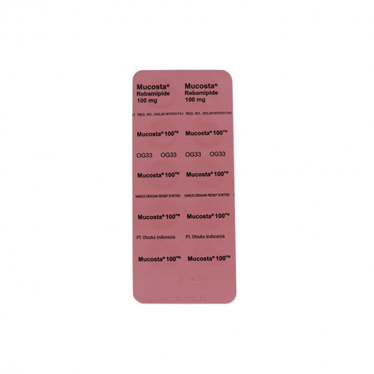 MUCOSTA 100 MG 10 TABLET MUCOSTA 100 MG 10 TABLET