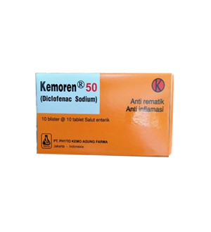 KEMOREN 50 MG 10 TABLET KEMOREN 50 MG 10 TABLET
