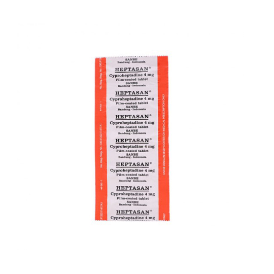 HEPTASAN 4 MG 10 TABLET HEPTASAN 4 MG 10 TABLET