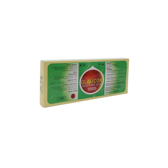 GLAUCON 250MG 20 TABLET GLAUCON 250MG 20 TABLET