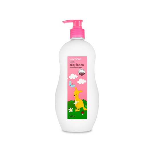 WATSONS GENTLE BABY LOTION 500 ML WATSONS GENTLE BABY LOTION 500 ML