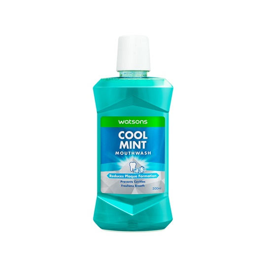 WATSONS COOL MINT MOUTHWASH 500 ML WATSONS COOL MINT MOUTHWASH 500 ML