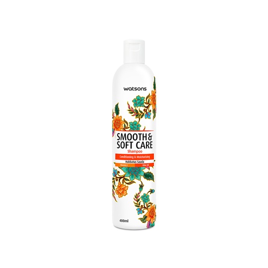 WATSONS SHAMPOO SMOOTH&SOFT CARE 400ML WATSONS SHAMPOO SMOOTH&SOFT CARE 400ML