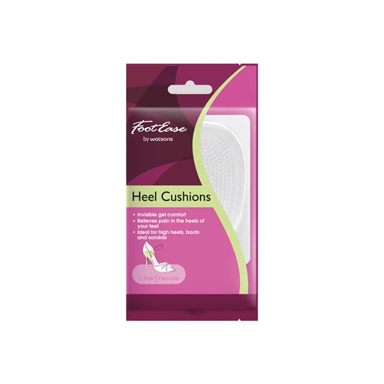 WATSONS FOOTEASE BY HEEL CUSHION 1 PAIR WATSONS FOOTEASE BY HEEL CUSHION 1 PAIR