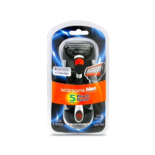 Watsons Mens 5 Blade System Razor Watsons Mens 5 Blade System Razor