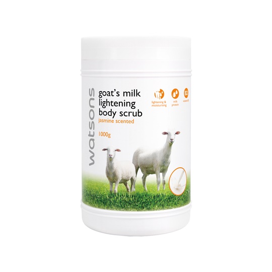 WATSONS GOAT'S MILK BODY SCRUB JASMINE 1000ML WATSONS GOAT'S MILK BODY SCRUB JASMINE 1000ML
